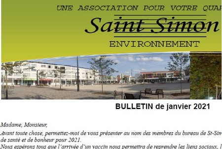 Bulletin de janvier 2021