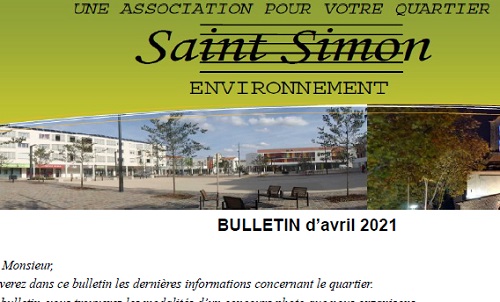 Bulletin d’avril 2021