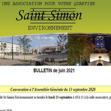 Bulletin de juin 2021