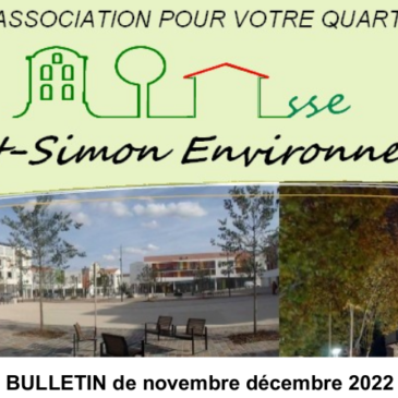 Bulletin de novembre-décembre 2022