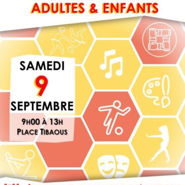 9 septembre : Forum des Associations